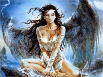 Popular Fantasy Painting - prohibited book fallen angel detail Fantasy